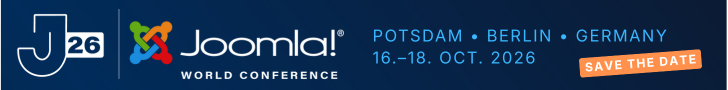 Joomla! World Conference 2026 in Potsdam